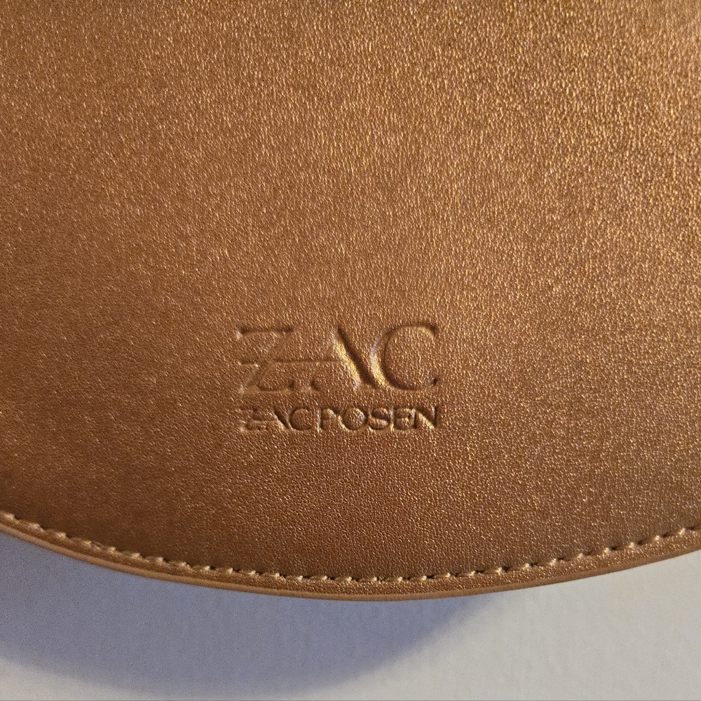 ZAC by Zac Posen Shimmering Gold Crossbody Bag w/Charms - Picture 4 of 10